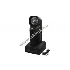 Stahl 6148 EX LED k�zi reflektor t�lt��llom�ssal �s k�bellel 12/24V akkuval, tiszta sz�r�lencs�vel