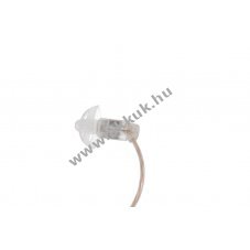 Helyettes�t� GES-12 ultrak�nny� diszkr�t f�lhallgat� 3,5mm jack 60cm spir�lk�bel 3db illeszt�k