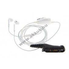 Helyettes�t� f�lhallgat�-mikrofon GE-IPE533W2M20-S-01 Motorola MXP600 R7 R7A feh�r