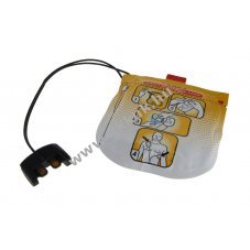 Eredeti DefiBtech Lifeline VIEW Pro ECG defibrill�tor elektr�da feln�tteknek 1 p�r akku