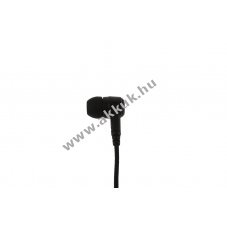 Helyettes�t� In-ear f�lhallgat� GES-A1 3,5mm jack csatlakoz� 45cm k�bel szilikon f�ldug�k 3m�ret