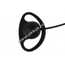 Helyettes�t� f�lhallgat� GES-03 D-forma rugalmas kamp� 90cm k�bel 3,5mm csavart jack