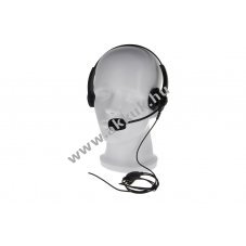 Helyettes�t� headset ES-HB1 Yaesu Vertex VX130 VX180 VX231 sztere� PTT g�mmikrofon 2 r�gz�t�csavar
