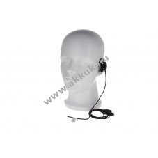 Helyettes�t� headset GES-H02 GE-H0233M19-S-01 PTT nyakp�nt g�mmikrofon n�lk�l Motorola CLP446e/CLPe