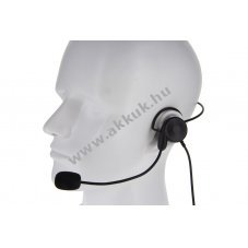 Helyettes�t� headset ES-FH02 Flex sorozat Nexus nyakp�ntos Nexus csatlakoz� g�gecs�s mikrofon