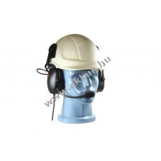 Helyettes�t� TITAN Safecom ATEX/IECEx headset sisakra mikrofon PTT EX-HDC-HA-C-PSH-M4(MTP850Ex)