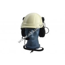 TITAN Safecom hall�sv�d� headset sisakhoz g�lyanyak mikrofonnal spir�lk�bel Nexus 01 csatlakoz�