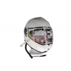 Nolan N100-5 Classic N-Com Metal White 5 L felnyithat� buk�sisak TITAN Nexus 02