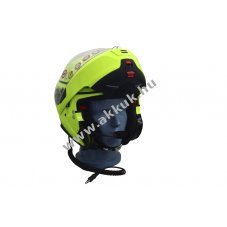 Nolan N100-5 Hi-Visibility N-Com Fluo Yellow 22 S felnyithat� buk�sisak TITAN kommunik�ci� Nexus 02