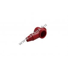 Piros v�d�kupak p�luskapocs csavaros csatlakoz�s M5/M6