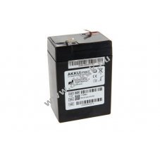 Helyettes�t� akku AKKUmed 6V 4500mAh Kirsch MED-100 MED-520 orvostechnikai �lom akku
