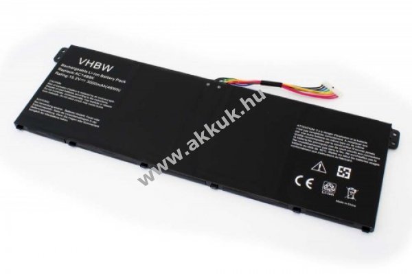 Helyettesítõ akku Acer Travelmate B115, Aspire E3-111, V3-111P 3000mAh