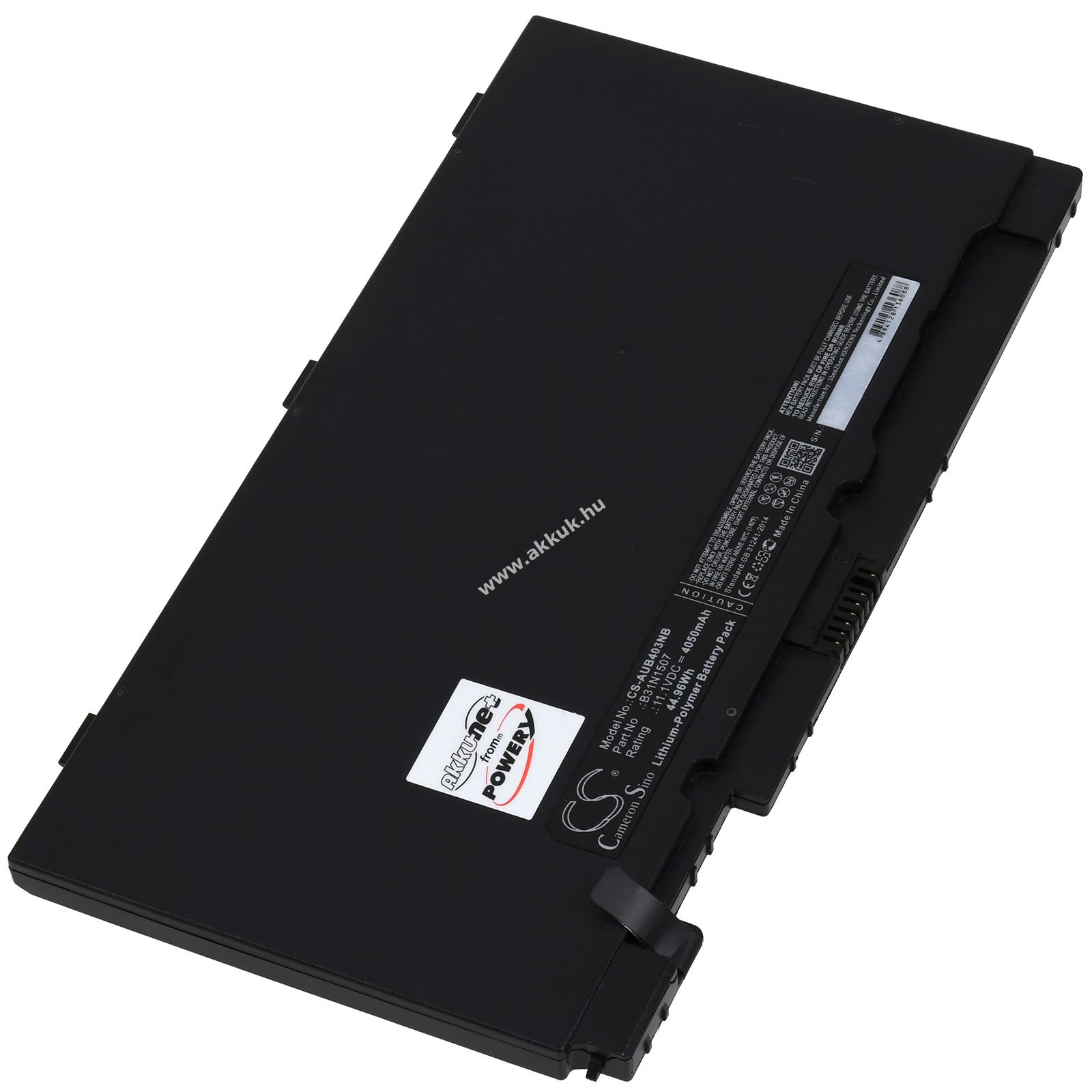 Asus BU403-42 helyettesítő laptop akku 11,1V 4050mAh 45Wh Li-Polymer