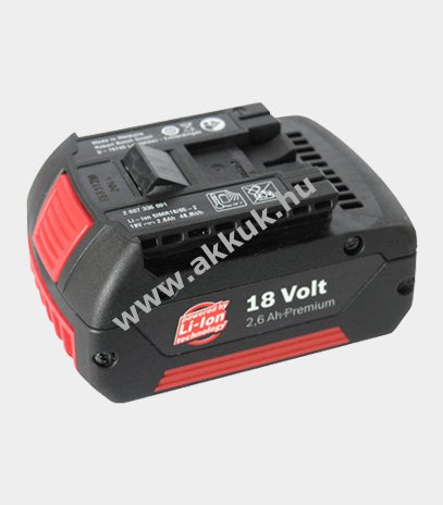 Eredeti akku Bosch akkus ütvefúrócsavarozó GSB 18 VE-2-LI 4000mAh - Kiárusítás