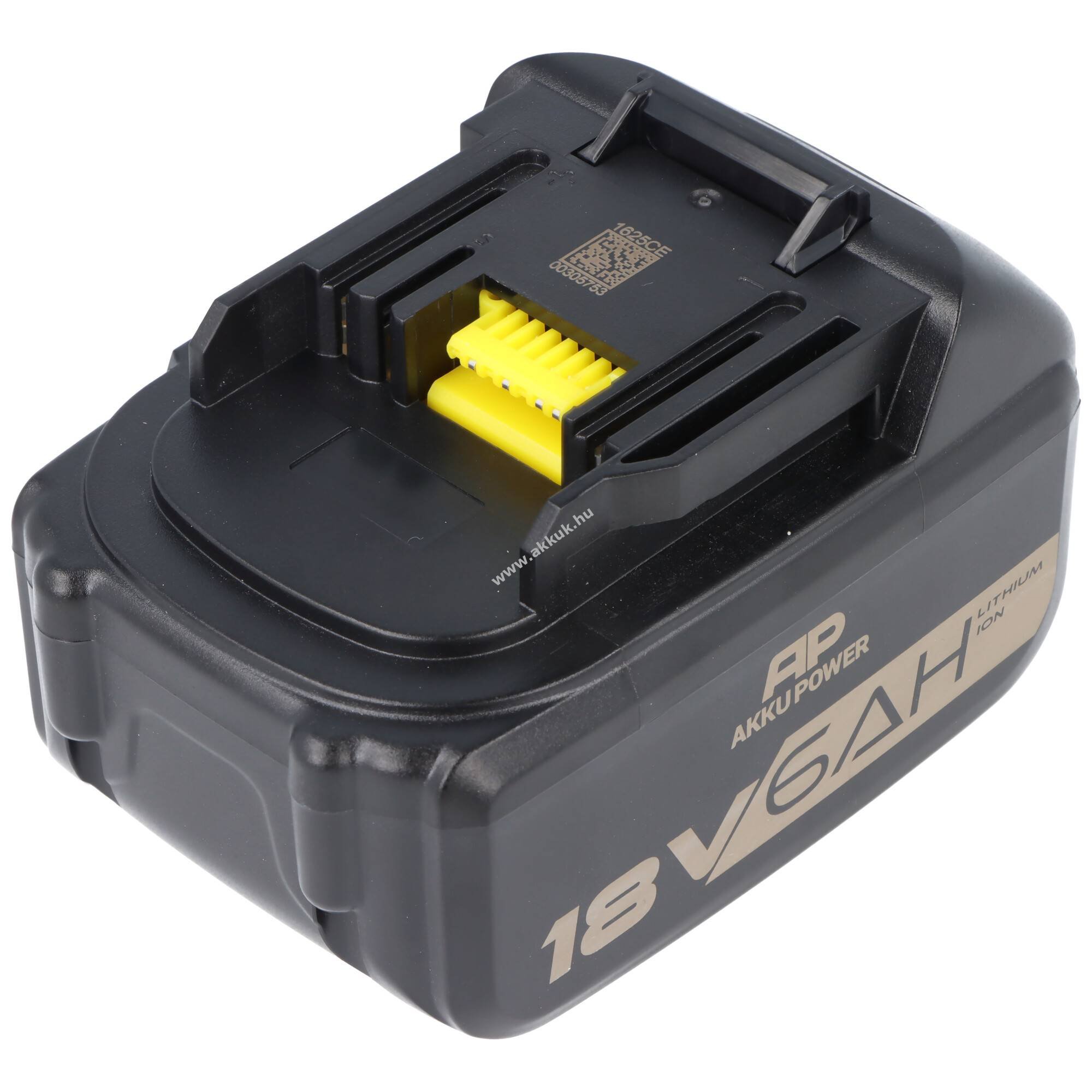 AkkuPower Makita BL1850B BL1860B kompatibilis szerszámgép akku 18V 6000mAh Li-ion