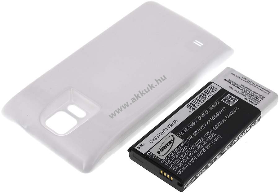 Helyettesítő akku Samsung SM-N910K 6400mAh fehér