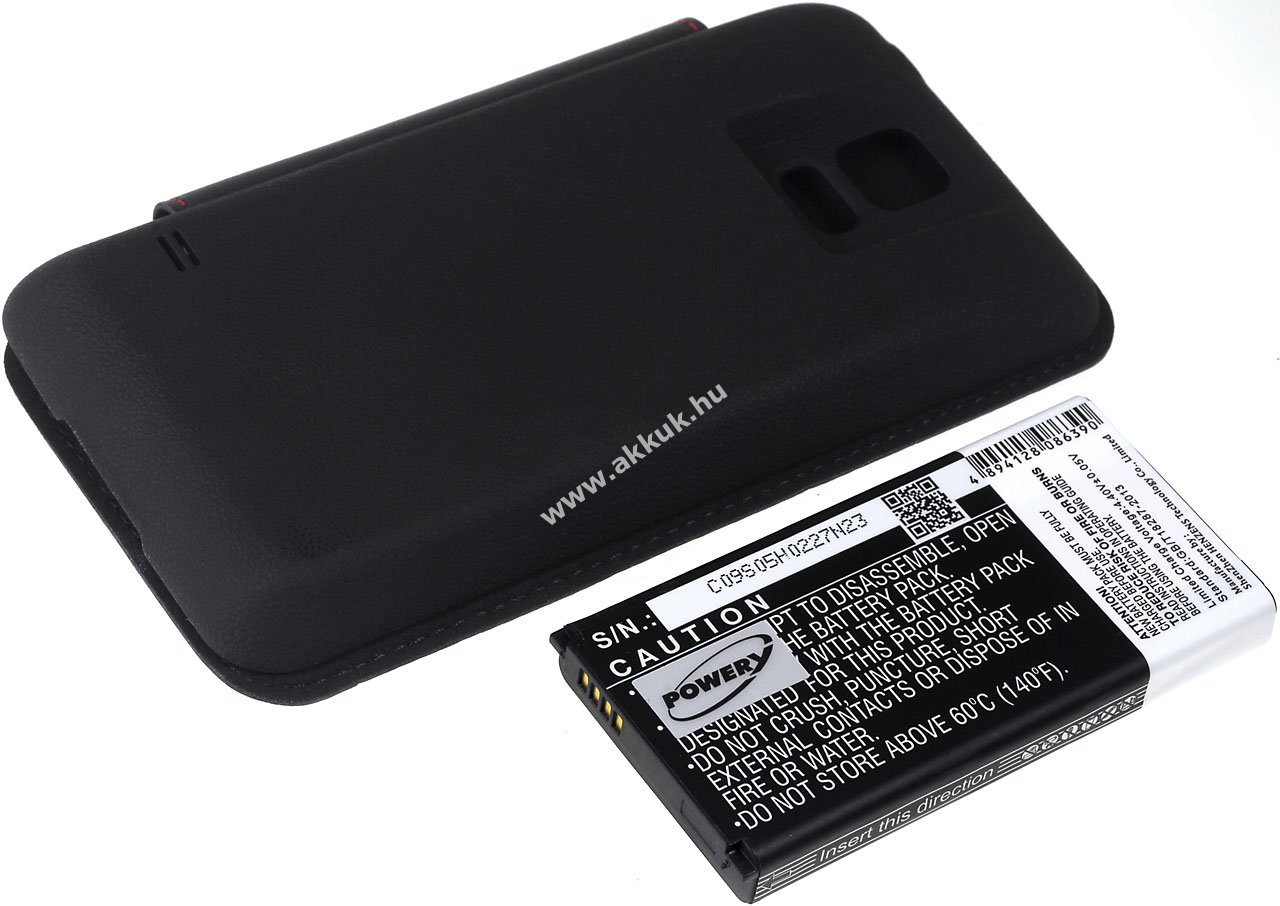Helyettesítő akku Samsung GT-I9602 + Flip Cover