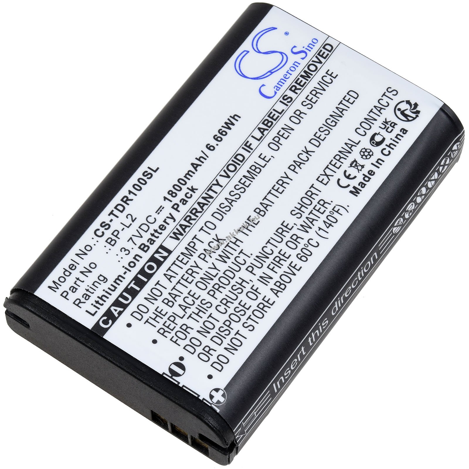 Powery Helyettesítő Akku Tascam Típus Bp-L2