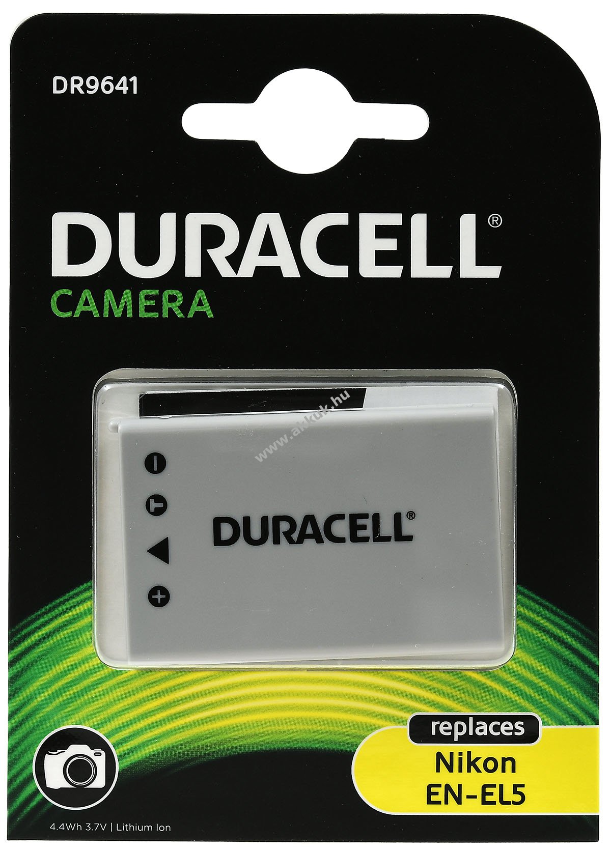 Duracell digitális fényképezőgép akku Nikon Coolpix P90