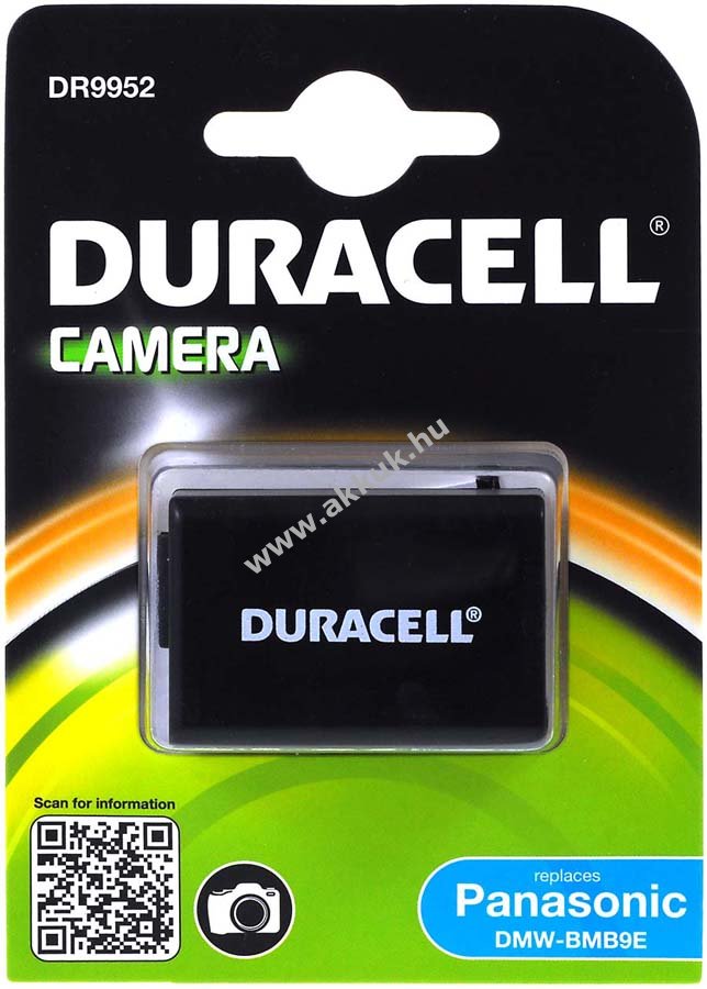 Duracell akku Panasonic Lumix DMC-FZ40 (Prémium termék)