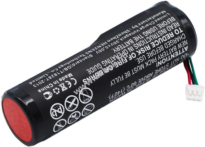 Helyettesítő kutya nyakörv/póráz akku Garmin típus 010-11864-10 3000mAh
