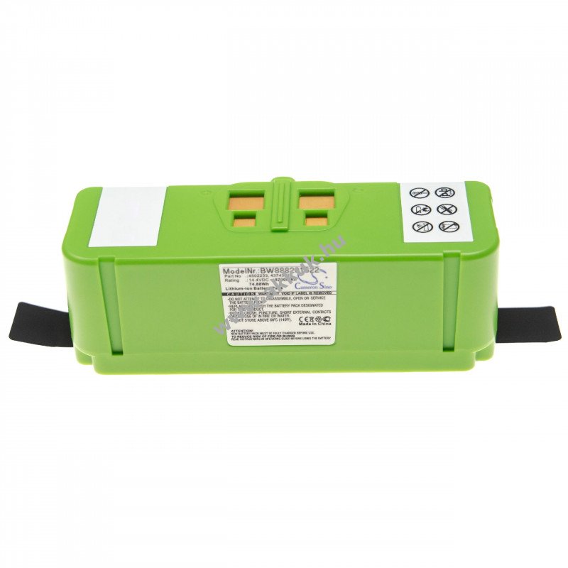 Helyettesítõ akku iRobot Roomba 680 típus 4502233 5200mAh