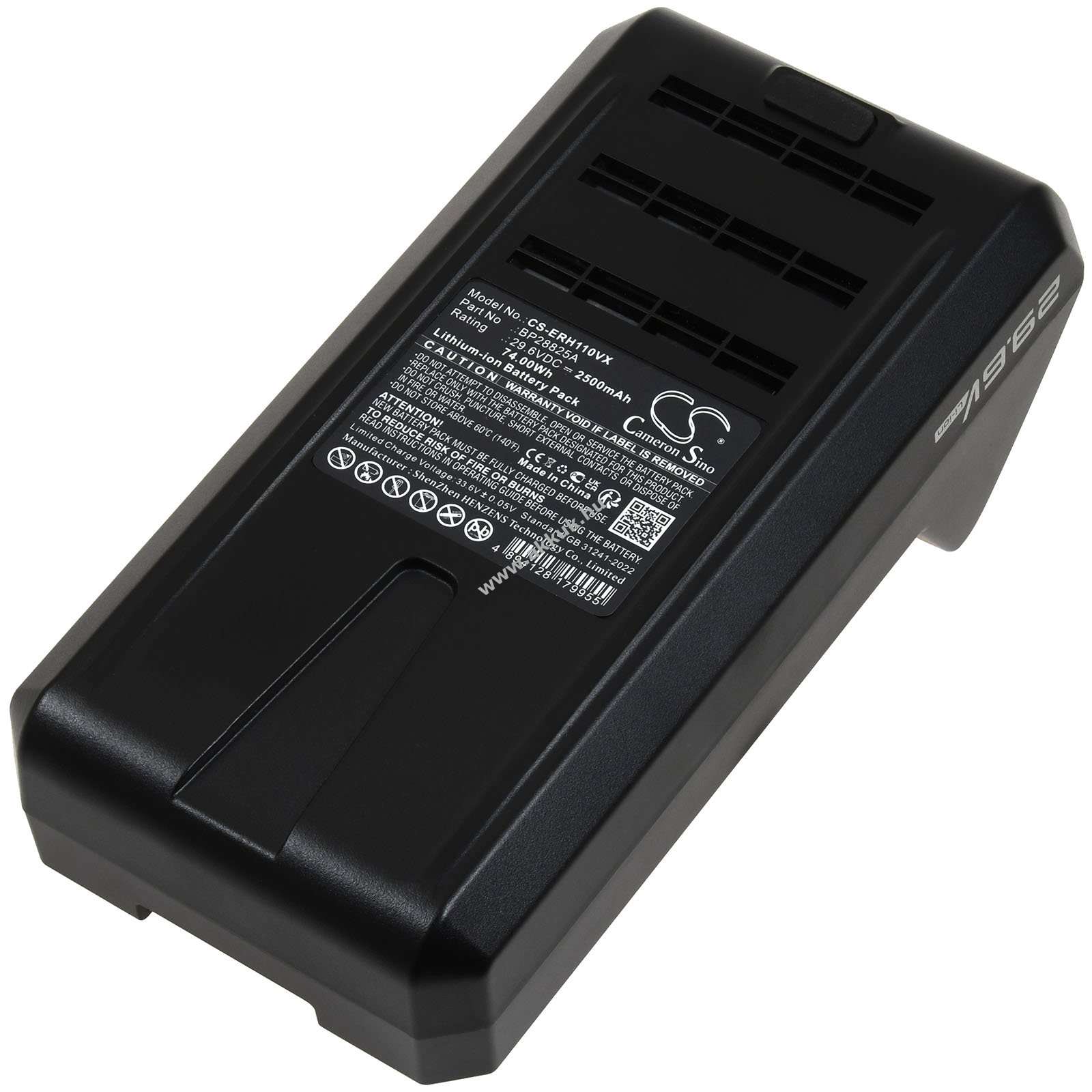 Midea típus BP28825A helyettesítő akku 29,6V 2500mAh 74Wh Li-Ion