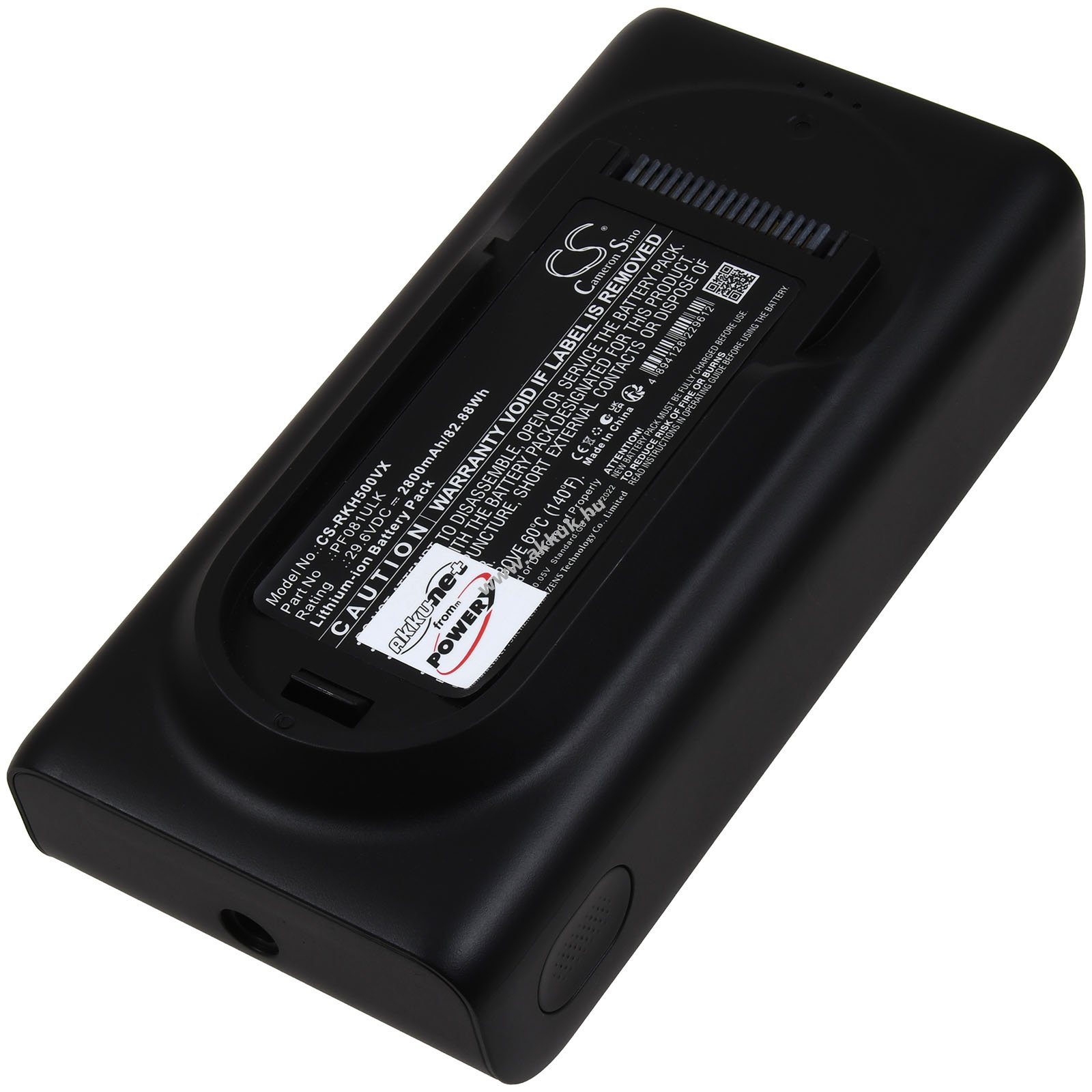 Roborock típus PF081ULK helyettesítő akku 29,6V 2800mAh 83Wh Li-Ion