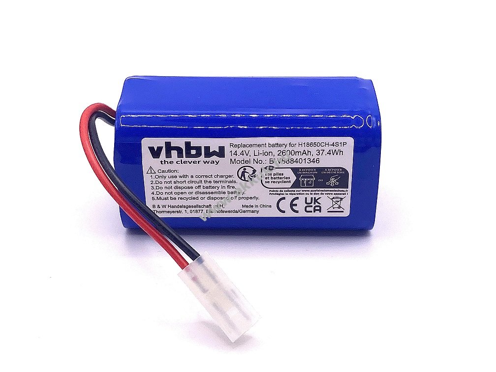 Helyettesítõ akku Rowenta Xplorer 60 RR 7447 2600mAh típus TP-ICR18650 22-4S1P