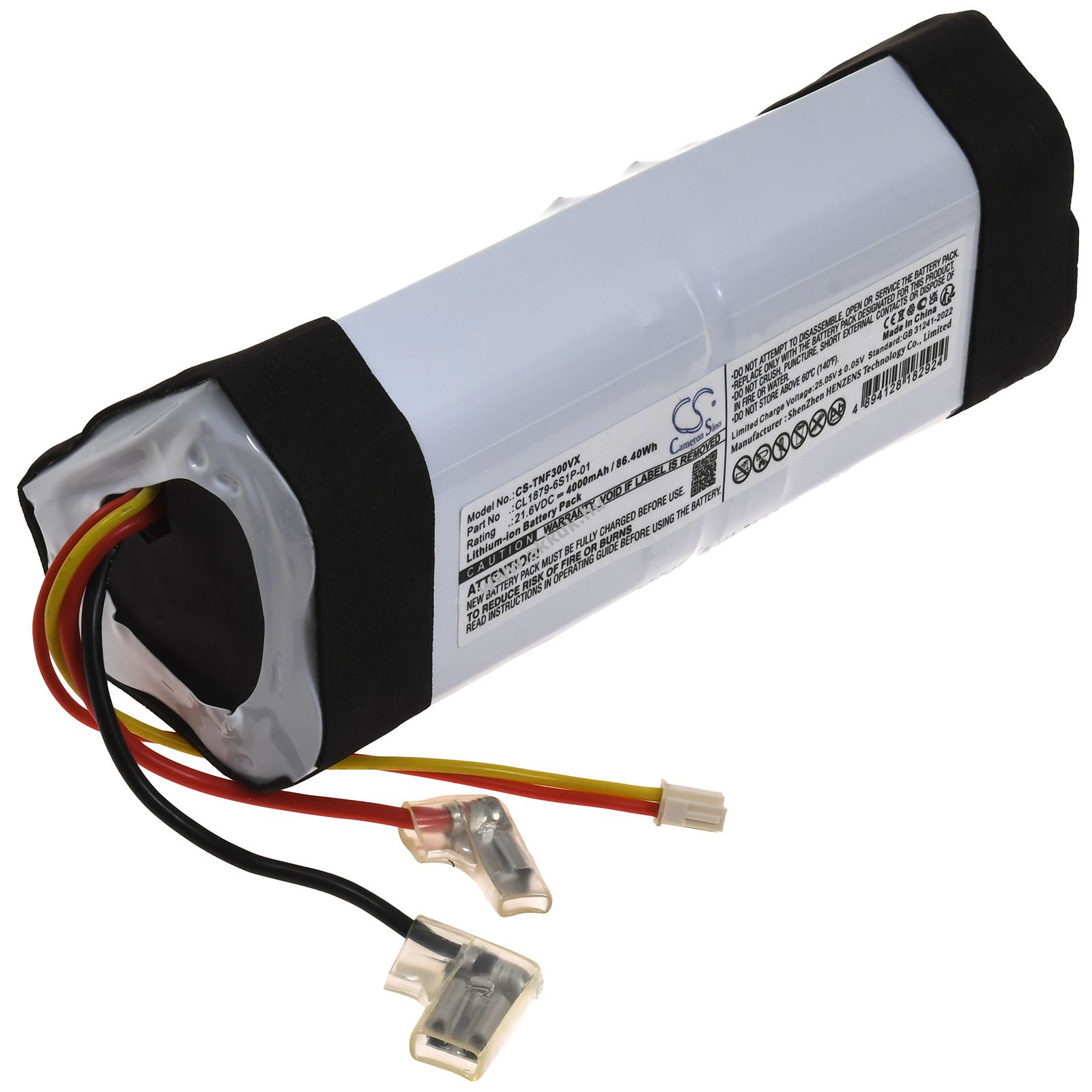 Helyettesítő akku Tineco FW040500US száraz-nedves porszívóhoz