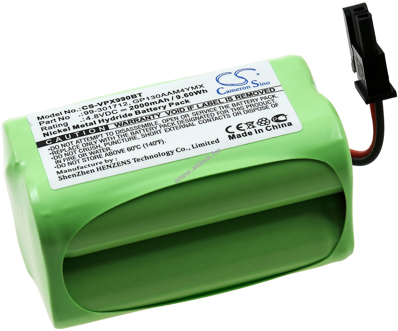Helyettesítő riasztó akku Visonic Powermax Express