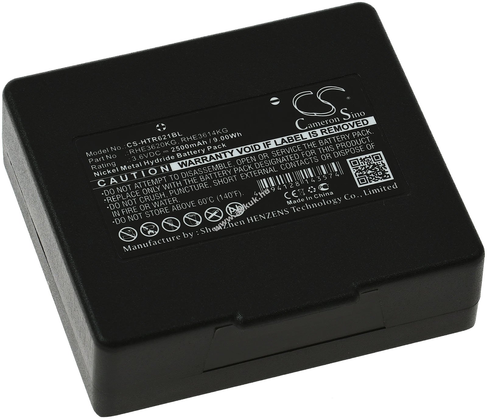 Erős helyettesítő akku Abitron Mini / Mini EX2-22