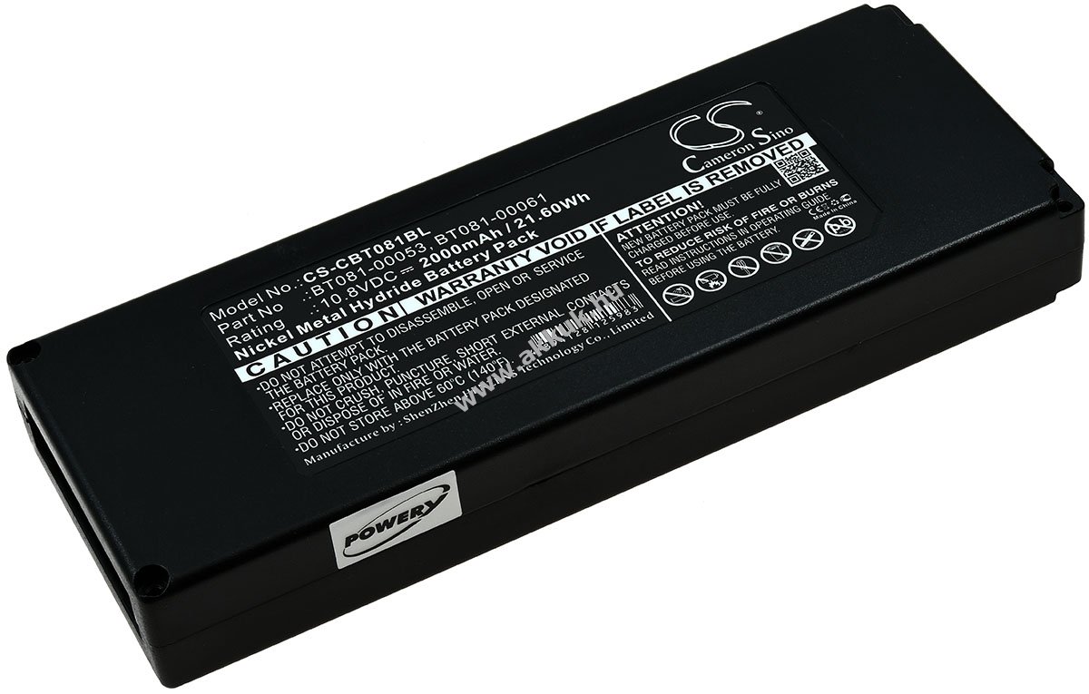 Helyettesítő daru távirányító akku Cattron Theimeg típus BT081-00053