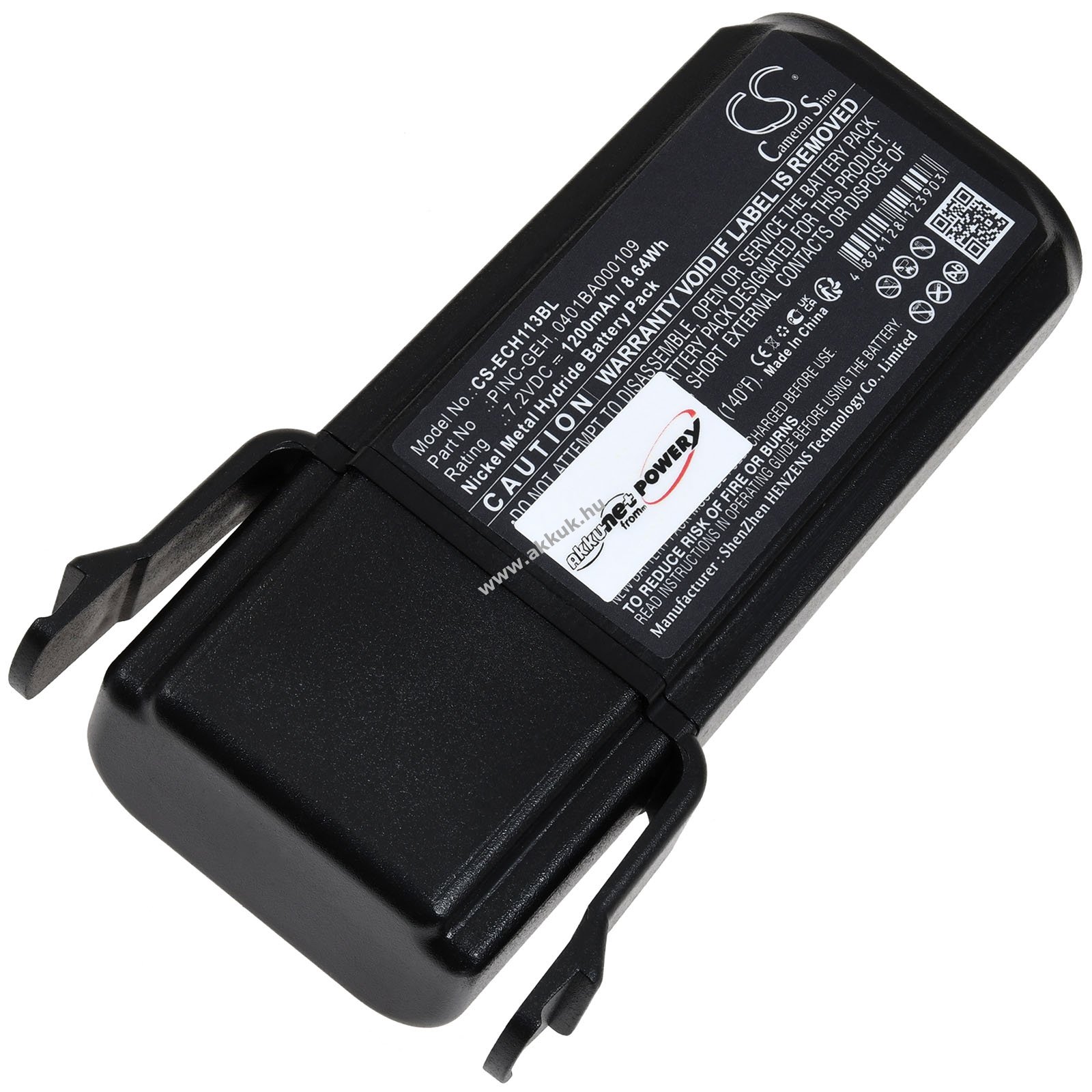 Helyettesítő daruvezérlő akku ELCA CONTROL-GEH-D GENIO-M PINC-GEH