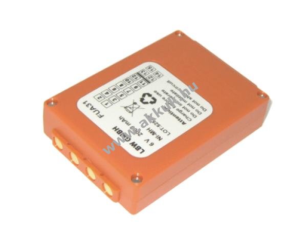 Helyettesítõ akku HBC FUB05AA/XL 6V 2000mAh NiMh GP ReCyco cellás