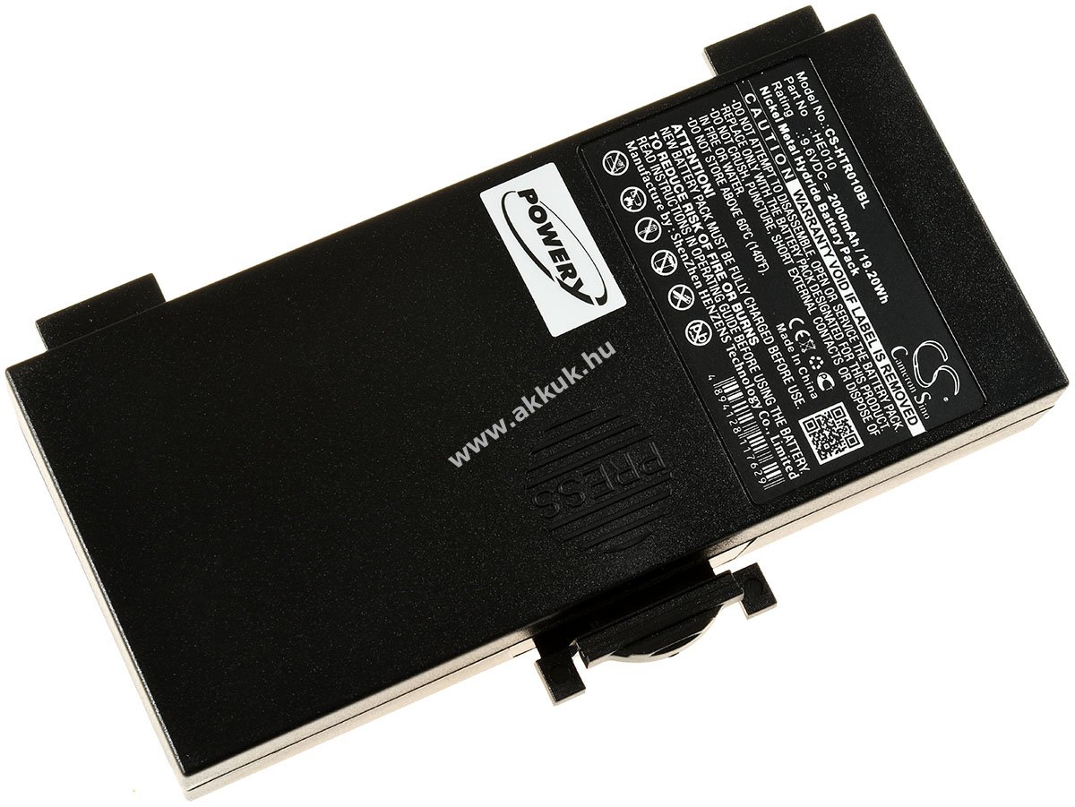 Helyettesítő akku Hetronic típus 68303010