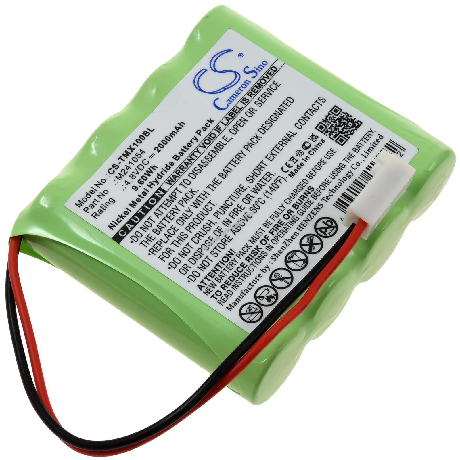 Helyettesítő akku Teleradio típus M241054