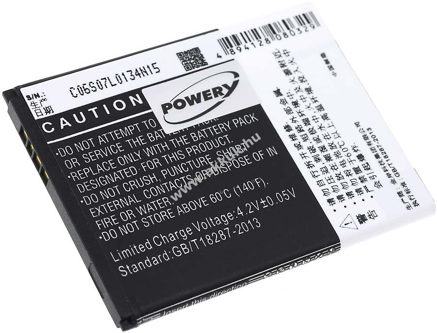 Helyettesítő akku Alcatel One Touch 5020D 1300mAh Li-Ion