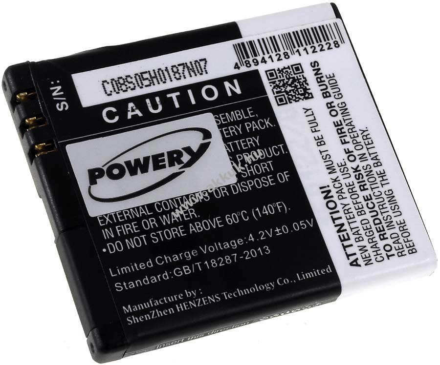Helyettesítő akku Beafon típus SL670 900mAh Li-Ion