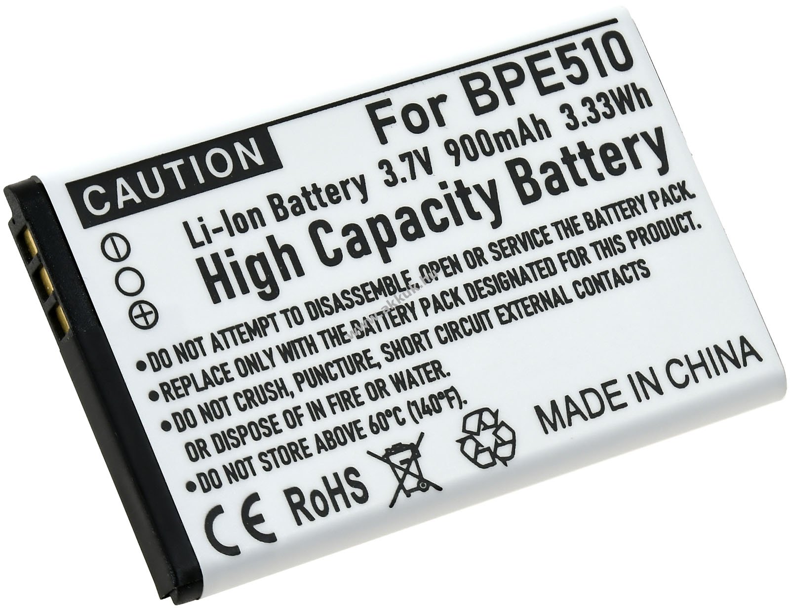 Helyettesítő akku Doro PhoneEasy 515GSM 900mAh Li-Ion