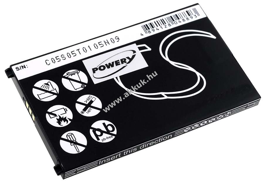 Helyettesítő akku Doro PhoneEasy 328 1050mAh Li-Ion