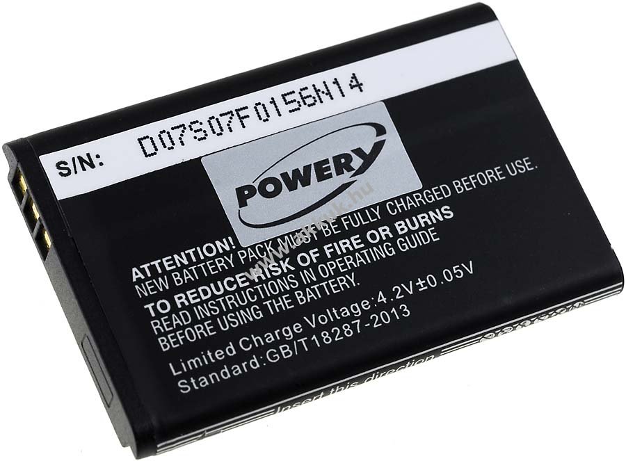 Helyettesítő mobiltelefon akku Doro 2414, 2415, 2424 1200mAh Li-Ion