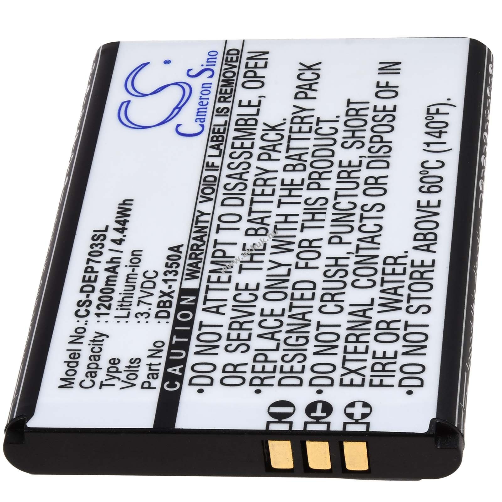 Helyettesítő mobiltelefon akku Doro 7030, 7031 1200mAh Li-Ion