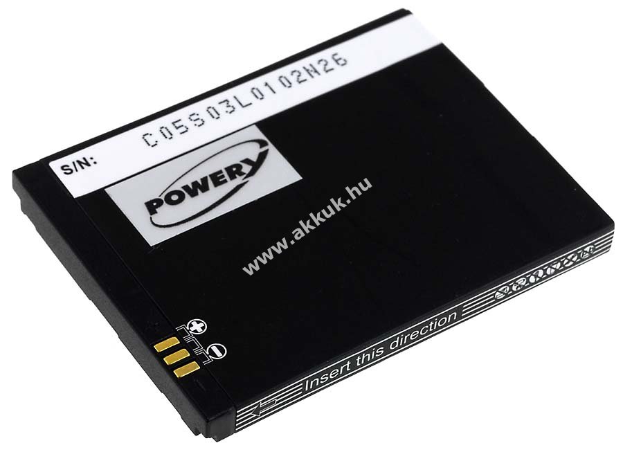 Helyettesítő akku Emporia típus AK-V32 1000mAh Li-Ion