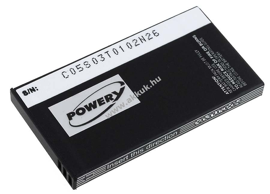 Helyettesítő akku Emporia típus AK-RL1 - A készlet erejéig 800mAh Li-Ion