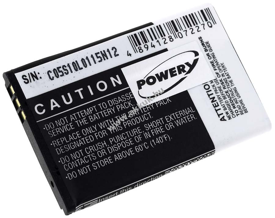 Helyettesítõ akku Emporia típus AK-C140 900mAh Li-Ion