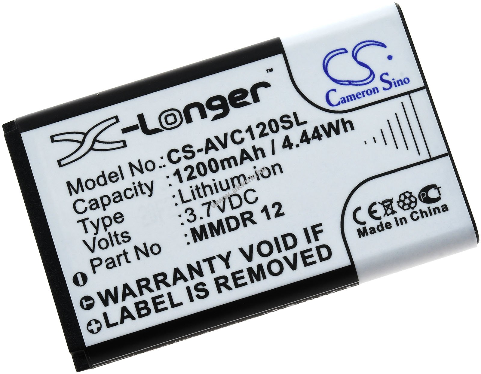 Helyettesítő akku Sony-Ericsson Kurara 900mAh Li-Ion