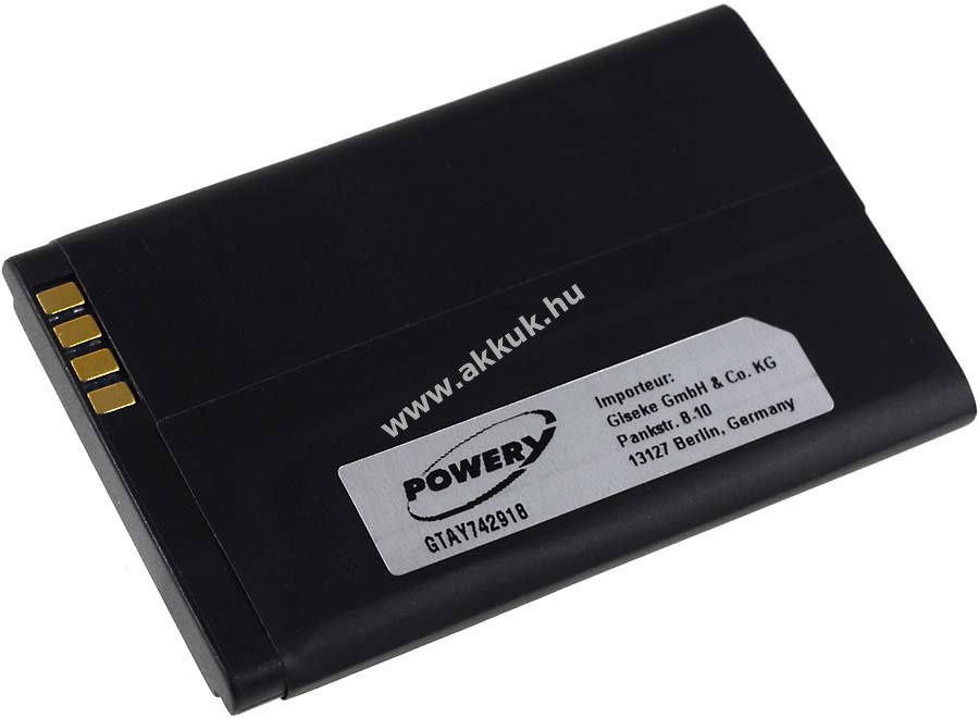 Helyettesítő akku LG KX266 700mAh Li-Ion