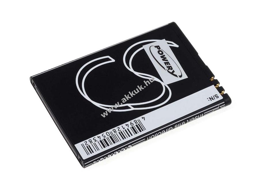 Helyettesítő akku Nokia 603 1300mAh Li-Ion