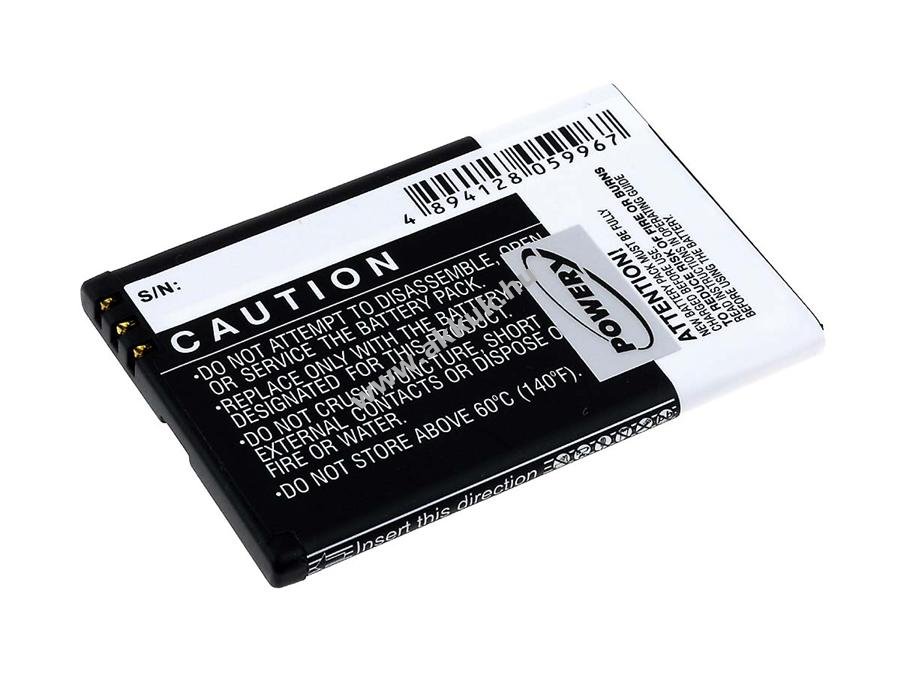 Helyettesítő akku Nokia E72 1700mAh Li-Ion